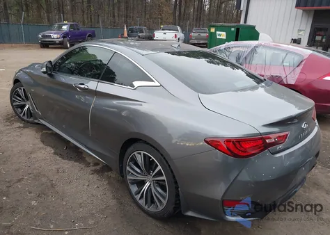 2018 Infiniti Q60 3.0T Luxe z USA, uszkodzony, nr VIN JN1EV7ELXJM390587